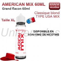 e liquide AMERICAN MIX grand flacon