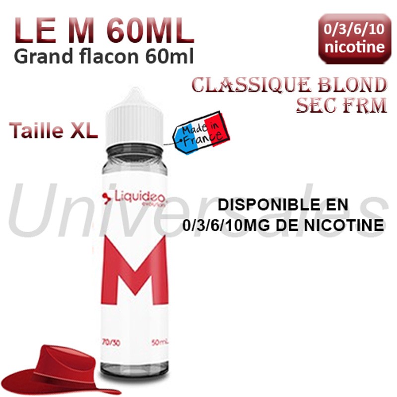 e liquide LE M grand flacon