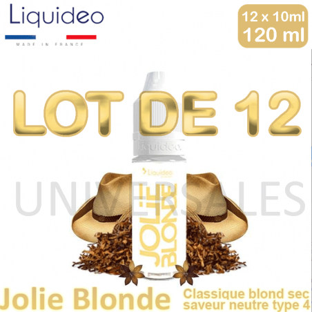 E Liquides JOLIE BLONDE lot de 12