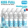 E Liquides KISS FULL lot de 10