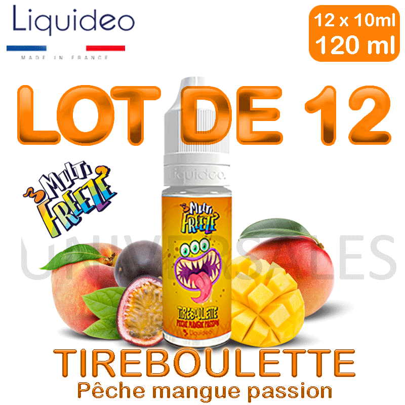 E liquide TIREBOULETTE lot de 12