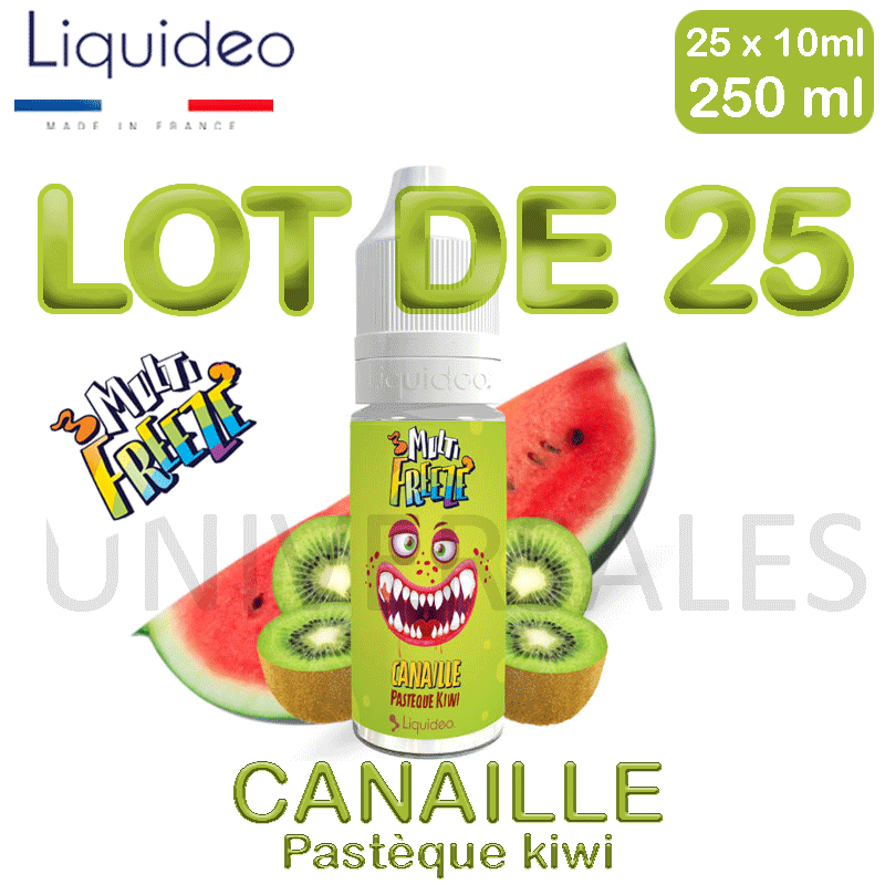 E liquide CANAILLE lot de 25