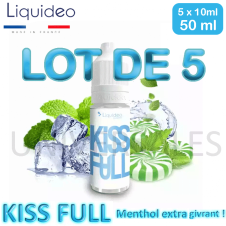 E LIQUIDE KISS FULL 0MG X5