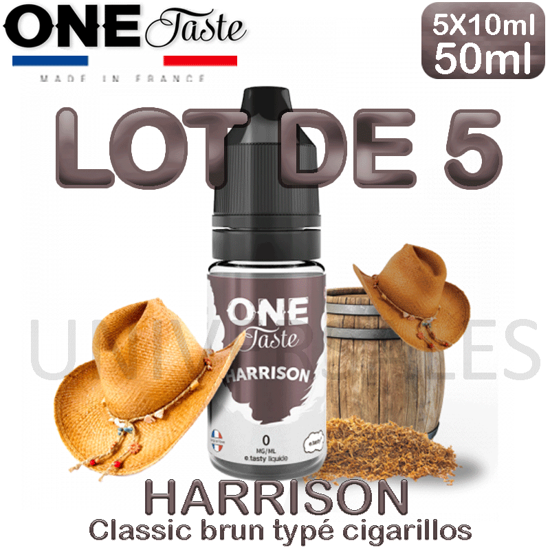 E Liquides HARRISON lot de 5