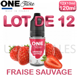 E Liquides FRAISE SAUVAGE lot de 12