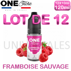 E Liquides FRAMBOISE SAUVAGE lot de 12