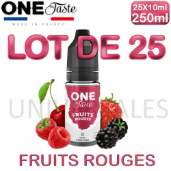 E Liquides FRUITS ROUGES lot de 25