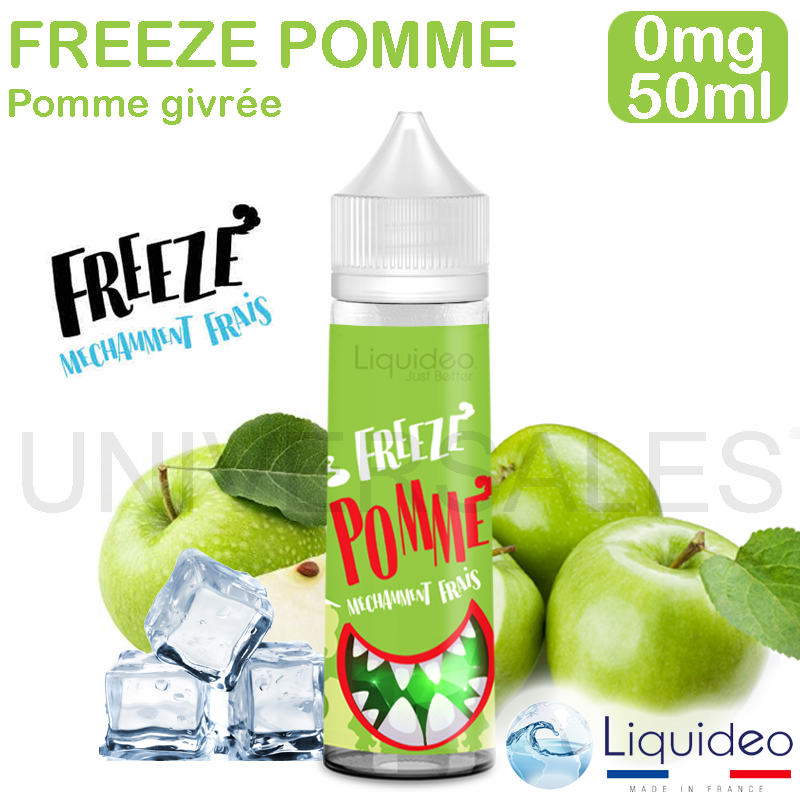 E LIQUIDE FREEZE POMME 50ML