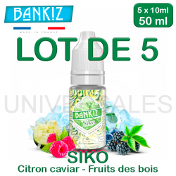 E Liquides SIKO lot de 5