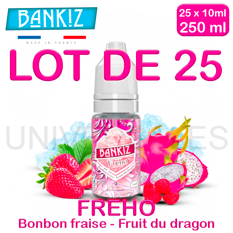 E Liquides FREHO lot de 25