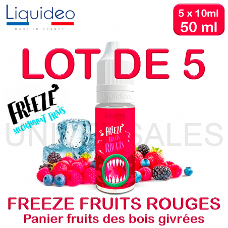 E LIQUIDE FREEZE FRUITS ROUGES