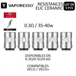 RESISTANCE EUC CERAMIQUE VECO 0.3OHM