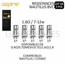 RESISTANCES NAUTILUS 1.6 BVC ASPIRE