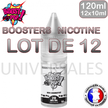 Booster de nicotine lot de 12