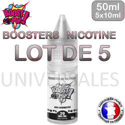 Booster de nicotine lot de 5