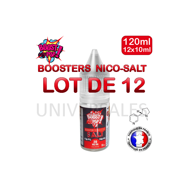 Boosters de sel de nicotine lot de 12