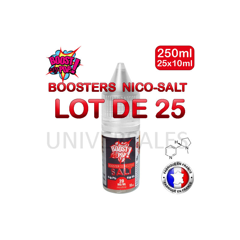 Boosters de sel de nicotine lot de 25