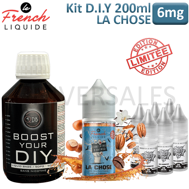 PACK D.I.Y. LA CHOSE 200ML - PG50/VG50