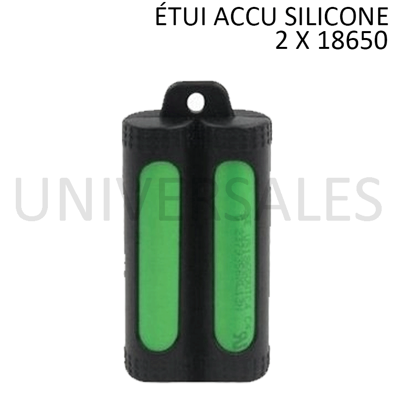 ÉTUI PROTECTION 2 ACCUS 18650