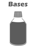 Bases e liquide neutre pour la fabrication de e-liquide. Bases 50/50, 30/70 et 100VG. Tous le DIY pour e-liquide !